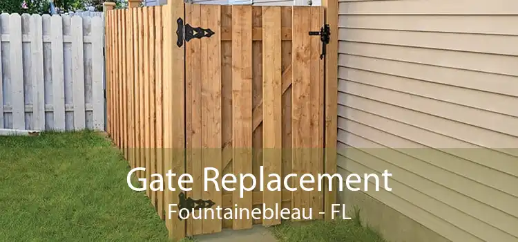Gate Replacement Fountainebleau - FL