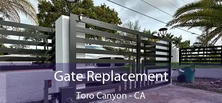 Gate Replacement Toro Canyon - CA