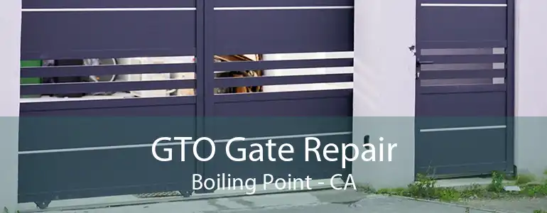 GTO Gate Repair Boiling Point - CA