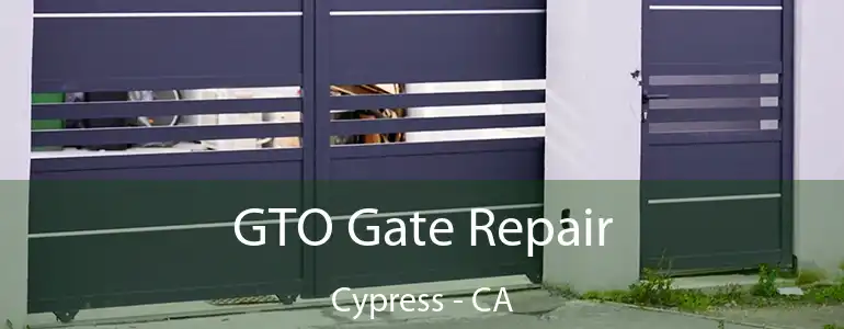  GTO Gate Repair Cypress - CA
