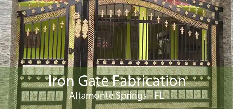 Iron Gate Fabrication Altamonte Springs - FL