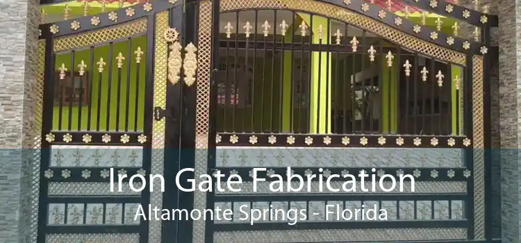 Iron Gate Fabrication Altamonte Springs - Florida