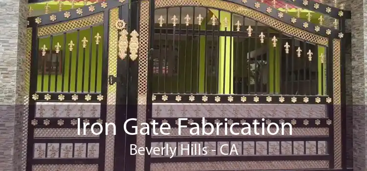 Iron Gate Fabrication Beverly Hills - CA