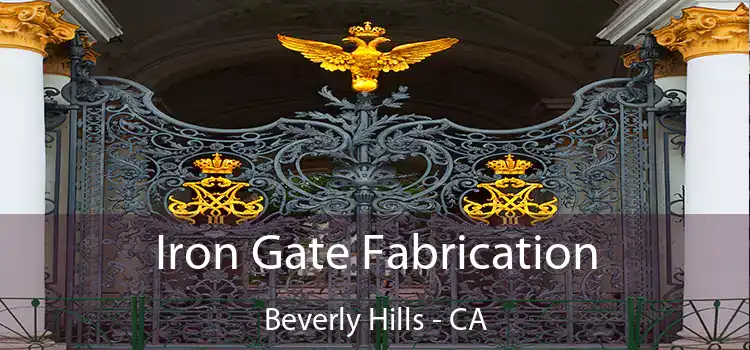 Iron Gate Fabrication Beverly Hills - CA