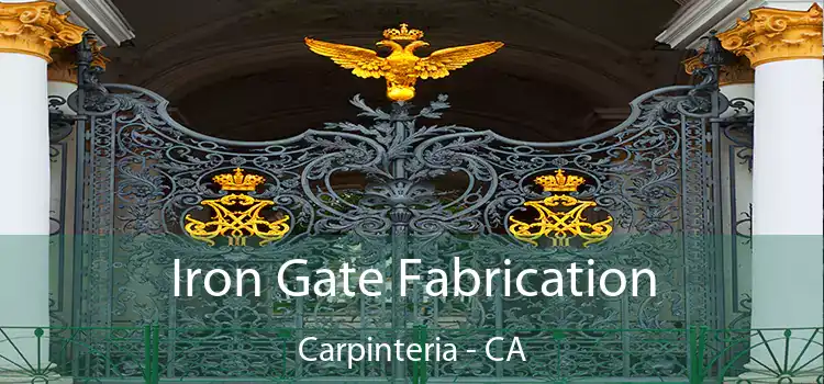  Iron Gate Fabrication Carpinteria - CA