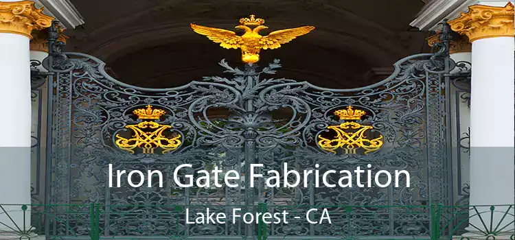  Iron Gate Fabrication Lake Forest - CA