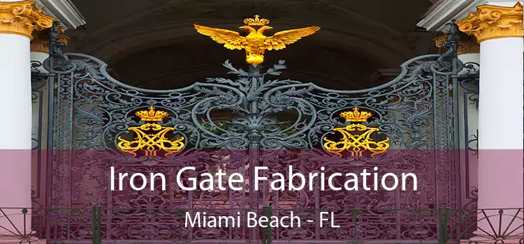 Iron Gate Fabrication Miami Beach - FL