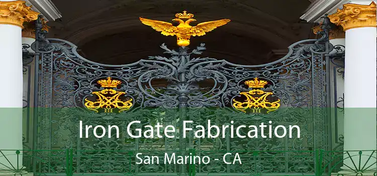  Iron Gate Fabrication San Marino - CA