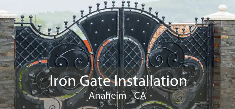 Iron Gate Installation Anaheim - CA