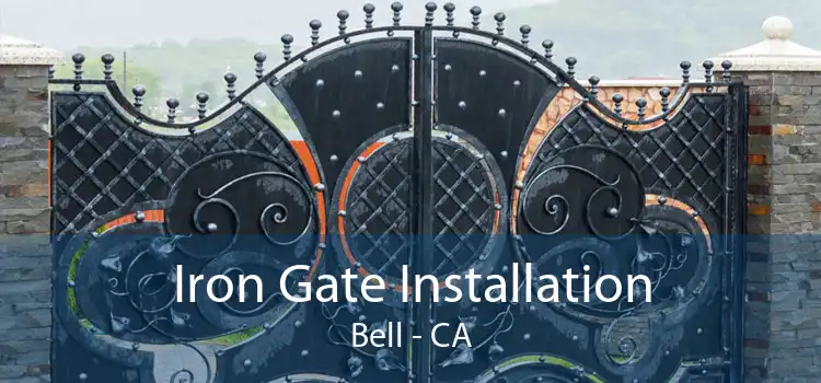 Iron Gate Installation Bell - CA
