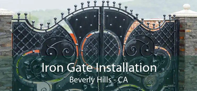 Iron Gate Installation Beverly Hills - CA