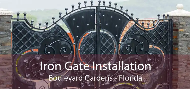 Iron Gate Installation Boulevard Gardens - Florida