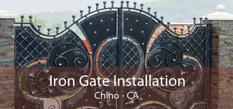 Iron Gate Installation Chino - CA
