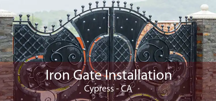 Iron Gate Installation Cypress - CA