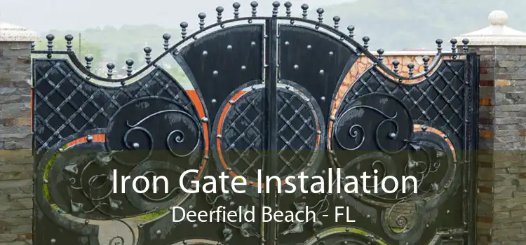 Iron Gate Installation Deerfield Beach - FL