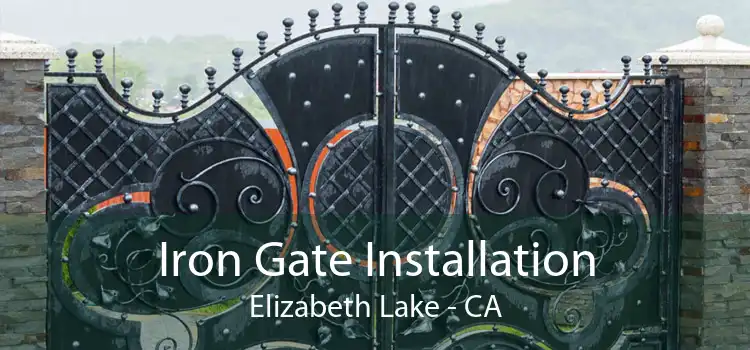 Iron Gate Installation Elizabeth Lake - CA