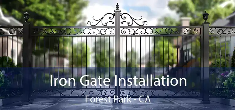  Iron Gate Installation Forest Park - CA