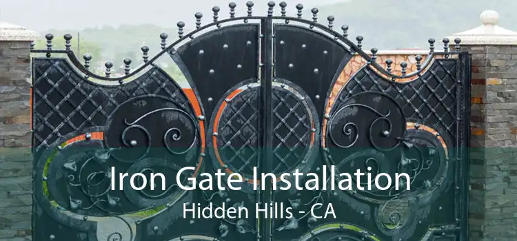 Iron Gate Installation Hidden Hills - CA