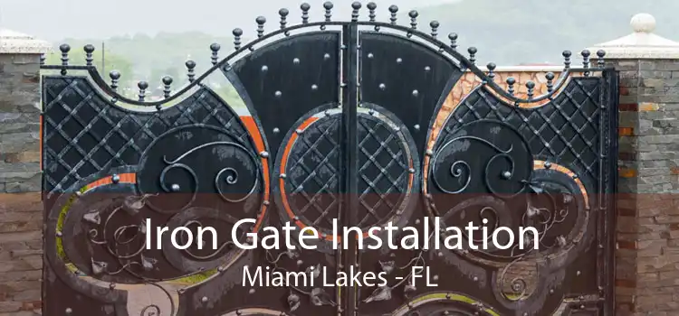 Iron Gate Installation Miami Lakes - FL