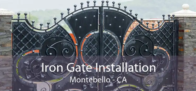Iron Gate Installation Montebello - CA