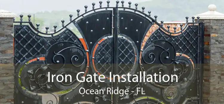 Iron Gate Installation Ocean Ridge - FL