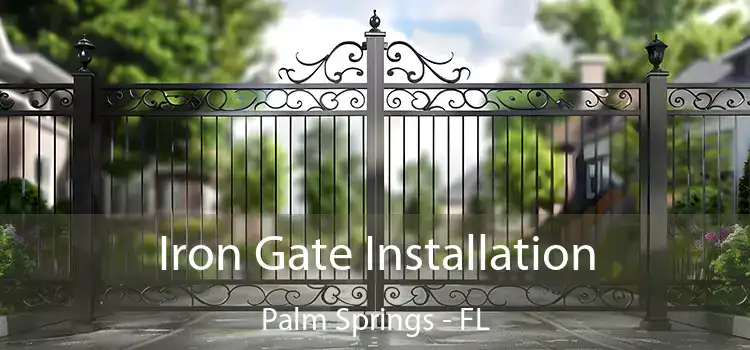 Iron Gate Installation Palm Springs - FL