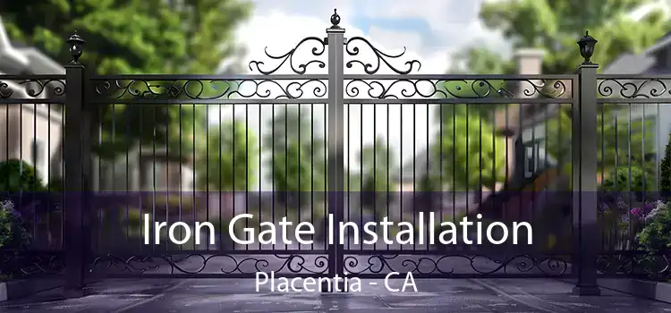 Iron Gate Installation Placentia - CA