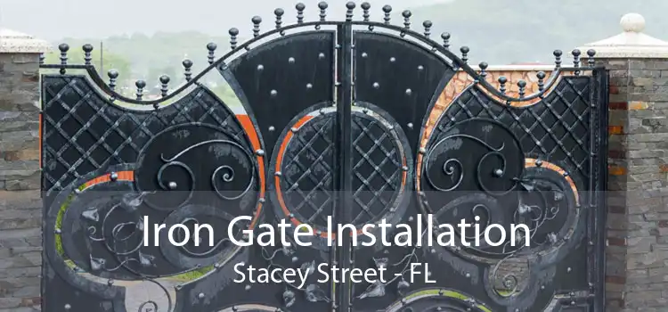 Iron Gate Installation Stacey Street - FL