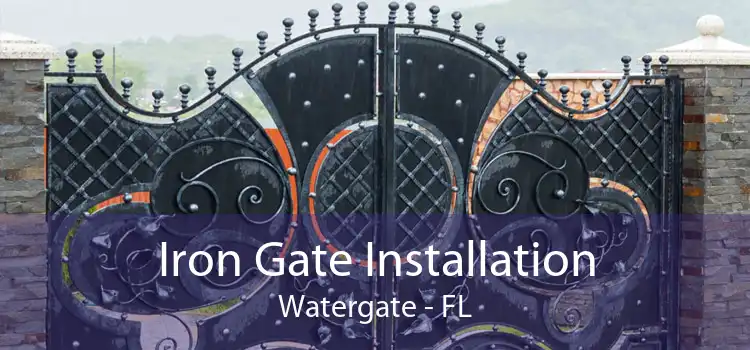 Iron Gate Installation Watergate - FL