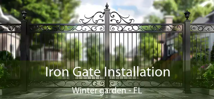  Iron Gate Installation Winter garden - FL