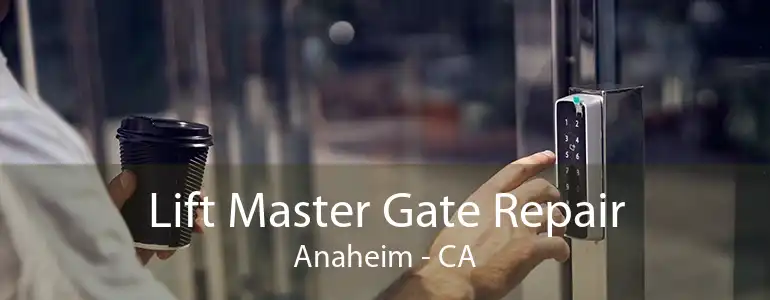 Lift Master Gate Repair Anaheim - CA