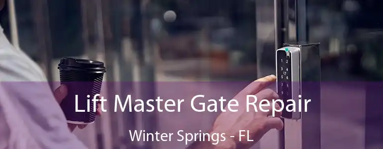 Lift Master Gate Repair Winter Springs - FL