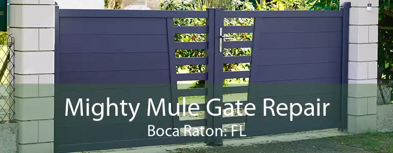 Mighty Mule Gate Repair Boca Raton: FL