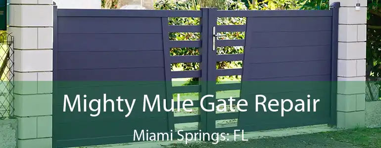  Mighty Mule Gate Repair Miami Springs: FL