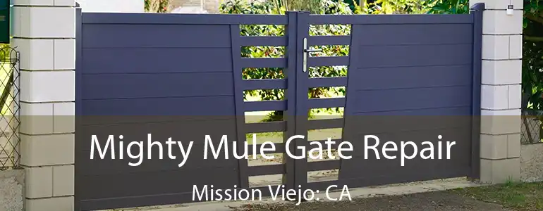  Mighty Mule Gate Repair Mission Viejo: CA