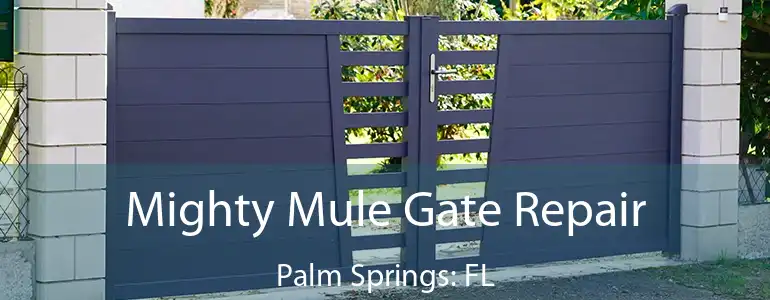  Mighty Mule Gate Repair Palm Springs: FL
