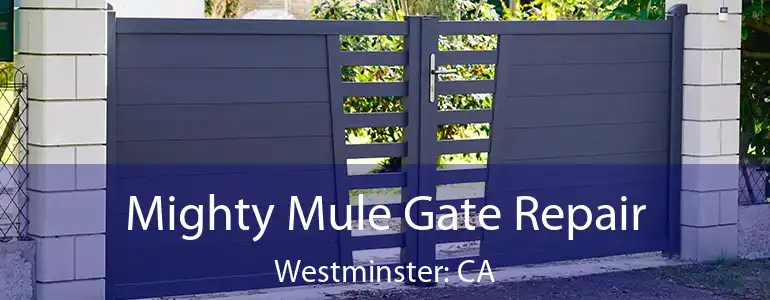  Mighty Mule Gate Repair Westminster: CA
