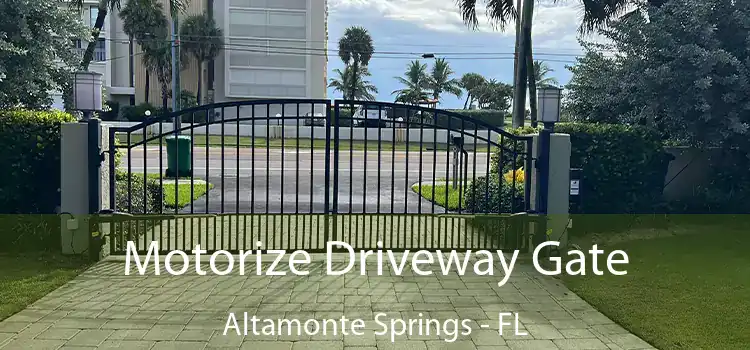  Motorize Driveway Gate Altamonte Springs - FL