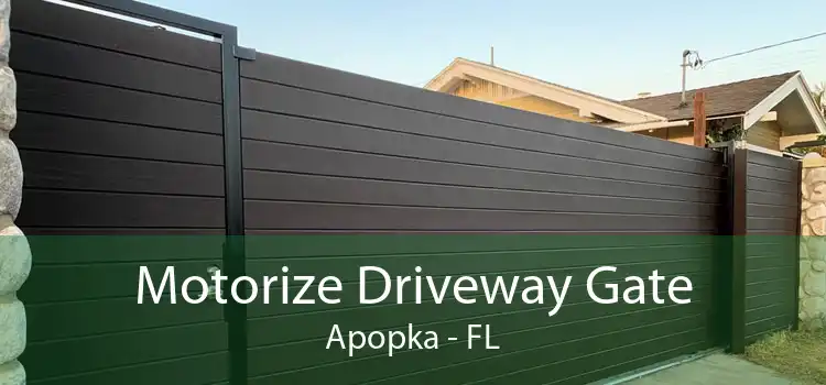 Motorize Driveway Gate Apopka - FL