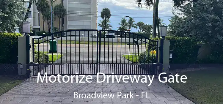 Motorize Driveway Gate Broadview Park - FL