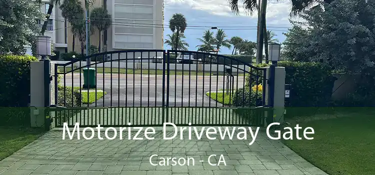  Motorize Driveway Gate Carson - CA