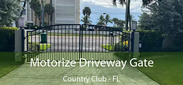 Motorize Driveway Gate Country Club - FL