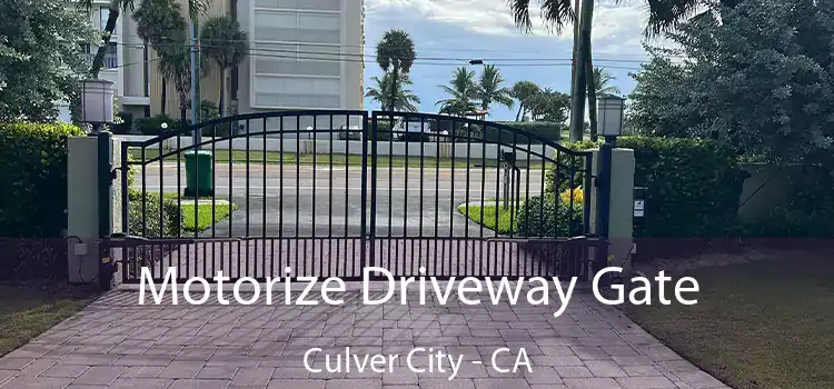 Motorize Driveway Gate Culver City - CA