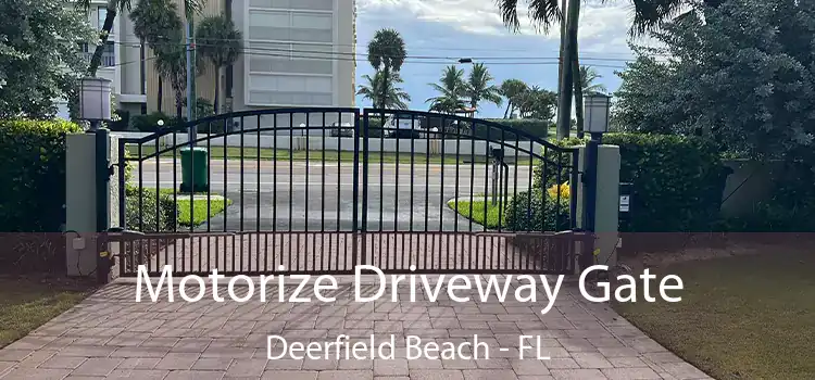  Motorize Driveway Gate Deerfield Beach - FL
