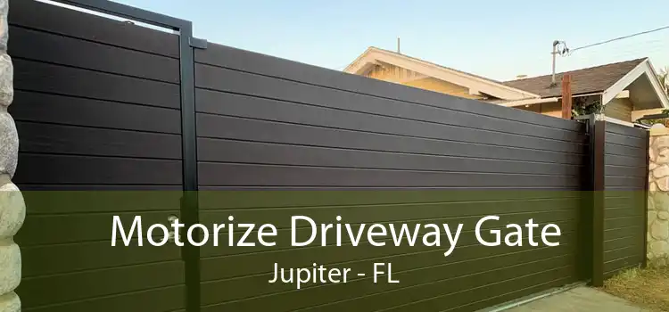 Motorize Driveway Gate Jupiter - FL
