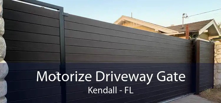 Motorize Driveway Gate Kendall - FL