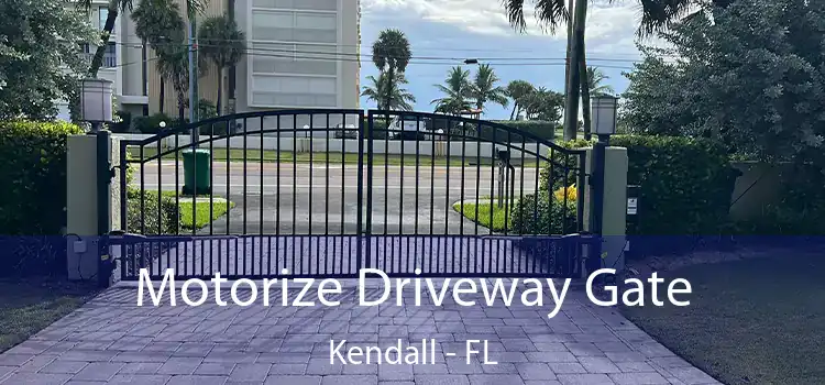  Motorize Driveway Gate Kendall - FL