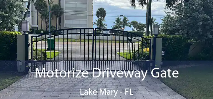  Motorize Driveway Gate Lake Mary - FL