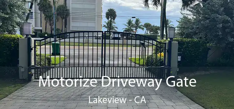  Motorize Driveway Gate Lakeview - CA