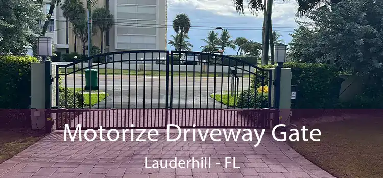 Motorize Driveway Gate Lauderhill - FL